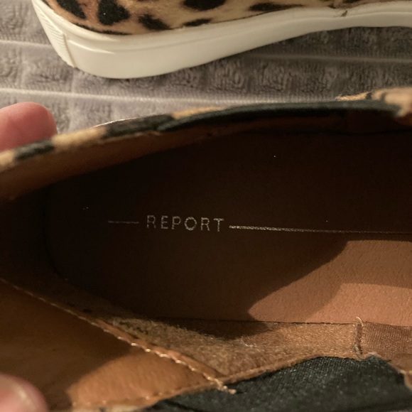 Original Report leopard sneaker 8 1/2 EUC - Picture 5 of 6